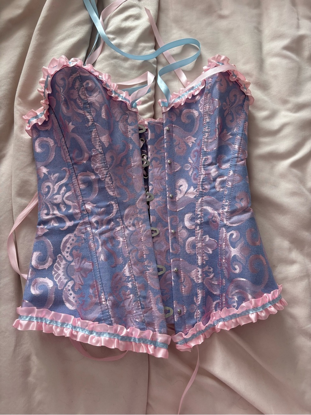 Purple corset